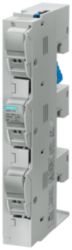 SENTRON, fuse holder, class CC, 3-pole, In: 30 A, Un AC: 600 V