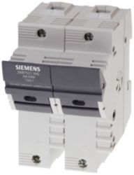 SENTRON, fuse holder, class J, 2-pole, In: 30 A, Un AC: 600 V