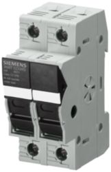 SENTRON, fuse holder, class CC, 2-pole, In: 30 A, Un AC: 600 V