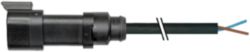 Valve plug MDC04-3p with cable PUR 3x0.75 bk UL/CSA+drag ch. 5.5m
