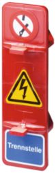 Blanking insert size 00 for LV HRC fuse base, size 00