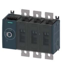 3KD switch disconnector, switch, size: 4, 3-pole, Iu: 630 A, Ue AC: 69