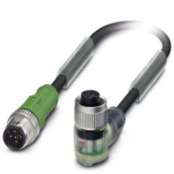 SAC-5P-M12MS-M12FR-3L/.../...
