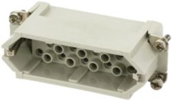 A16 male 25-pole, crimp t., 250 V, 10 A