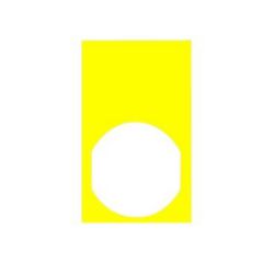 ETIKET 30x50 GEEL