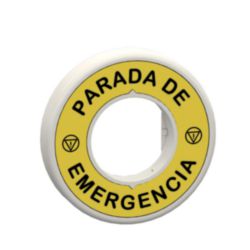 VERL,RING PARADA E 24VACDC ROOD/WIT