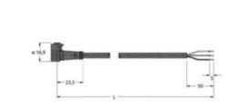 Actuator- en sensorkabel / PUR, Aansluitkabel