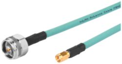 IWLAN 1x N-Connect/1xRSMA Male/Male flexible connection cable, 1 m