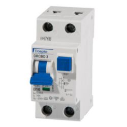 RCBO 1-pole+N, 16 A, 0.30 A, B-Char, Type A, N right