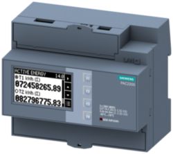 SENTRON 7KM PAC2200 power monitoring device, 3-phase, 5 A, DIN rail, Modbus RTU
