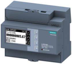 SENTRON 7KM PAC2200 power monitoring device, 3-phase, 5 A, DIN rail, M-Bus, MID