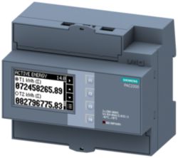 SENTRON 7KM PAC2200 power monitoring device, 3-phase, 65 A, DIN rail, M-Bus