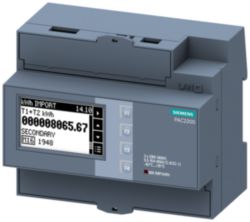 SENTRON 7KM PAC2200 power monitoring device, 3-phase, 65 A, DIN rail, Modbus RTU, MID