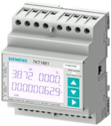 SENTRON 7KT PAC1600 energy meter, 3-phase, 5 A, DIN rail, M-Bus, MID