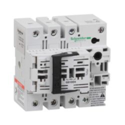 TeSys GS - Zekeringlastscheider - 3P+N(4M) - 32A - NFC 10x38mm