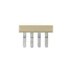 Cross-connector (terminal), when screwed in, Number of poles: 4, Pitch