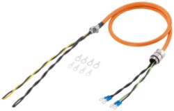 Power cable pre-assembled type: 6FX5002-5CR73 4x 35 C, M50 screw connection for SINAMICS S120 Power Module MOTION-CONNECT 500 UL/CSA, DESINA Dmax=3...