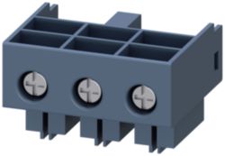 Main circuit terminals (incoming and outgoing side) connection main circuit