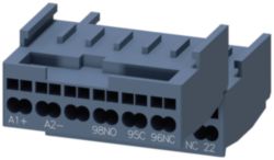Control circuit terminals for 3RA61, spring-loaded terminals, 2 terminals per pack