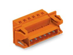 1-draads male steker CAGE CLAMP® 2,5 mm² oranje