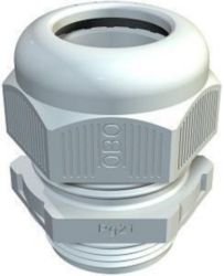 Cable gland PG29, PA, Light grey, 7035