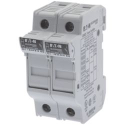 Fuse holder, low voltage, 30 A, AC 600 V, 10 x 38 mm, CC, 2P, UL