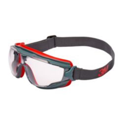 GG501SGAF Goggle PC clear SGAF 10/cs