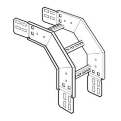 Vervalstuk RVS316 B600 H150