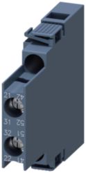 Auxiliary switch lateral, 2 NC, current paths: 1 NC, 1 NC, for motor c