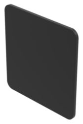 LP27x27Snap/Ad BK WH blank