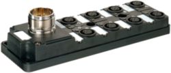 MVP12-V, 8XM12, 4POLE, M23 12POL. CON. Connector exit frontside