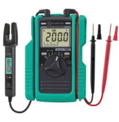 Digitale Multimeter met stroomtang  6mm