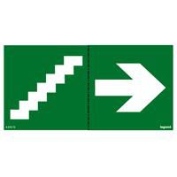 Label Trap symbool 100 x 200 mm