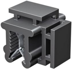 Multifunctionele bevestigingsclip, 0,7 - 3 mm montageprofiel Ty-Rap® b