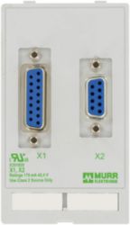 MODLINK MSDD DATA  INSERT 1×SUB-D9 fem./fem. + 1×SUB-D15 fem./fem.