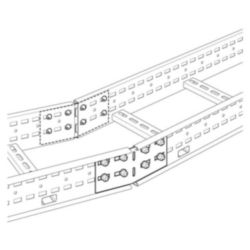 Buigkoppelplaatset 2stuk Thvz H125