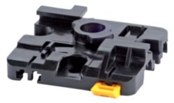 DIN-rail clip for core balance transformers