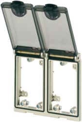 MODLINK MSDD FRAME DBL METAL Nickeled/transparent