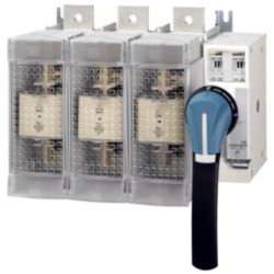 Fuse combination switch body 2P 50A for cylindrical fuse size 14x51. N