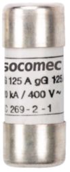 Cylindrical fuse gG type 10A 690Vac size 14x51 with striker