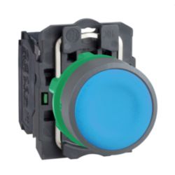 DRUKKNOP, BLAUW, 1NO