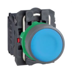 DRUKKNOP, BLAUW, 1NO 1NC