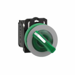 VERZ.VERL.KEUZE. 2P GROEN 24VAD 1NO 1NC