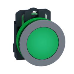 VERZONKEN SIGN.LAMP GROEN 230VAC