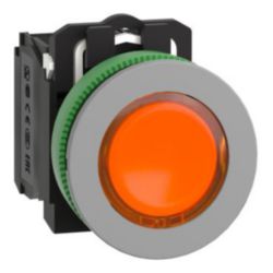 VERZ.VERL.DRUK.ORANJE 230VAC 1NO 1NC