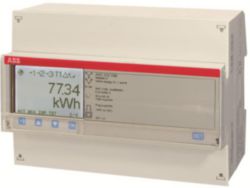 Energiemeter 3 fase direct 80A Klasse B, 2 ingang / 2 uitgang, MID Modbus RS485, import/export