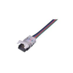 Ledstrip kabelconnector IP20 12mm RGB+W