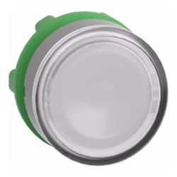 KOP VERL. DRUKKNOP P-LED WIT