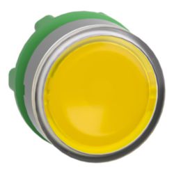 KOP VERL. DRUKKNOP P-LED GEEL