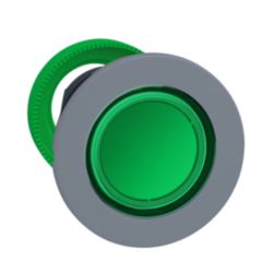 VERZONKEN DRUKKNOP KOP GROEN VOOR LABEL